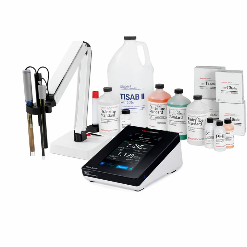 Medidor de banco Orion Pro Star PI217 de doble canal pH/ion con kit de pH y fluoruro FISHER SCIENTIFIC